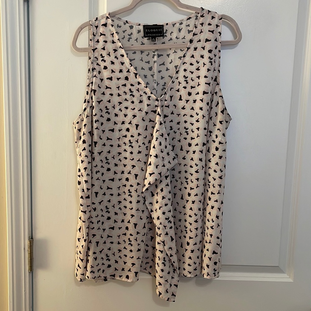 Eloquii sleeveless top
